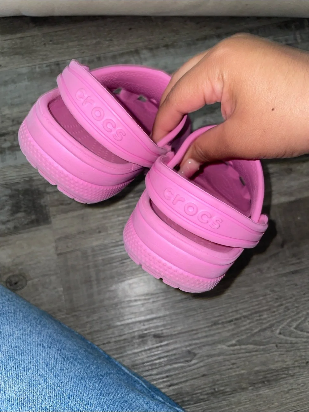 Crocs Kids Classic Clog in Pink